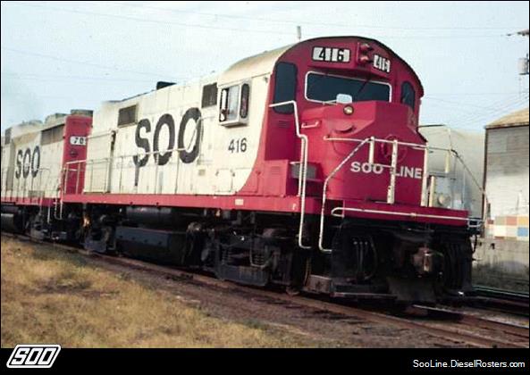 Soo Line Alco RS-27 No. 416